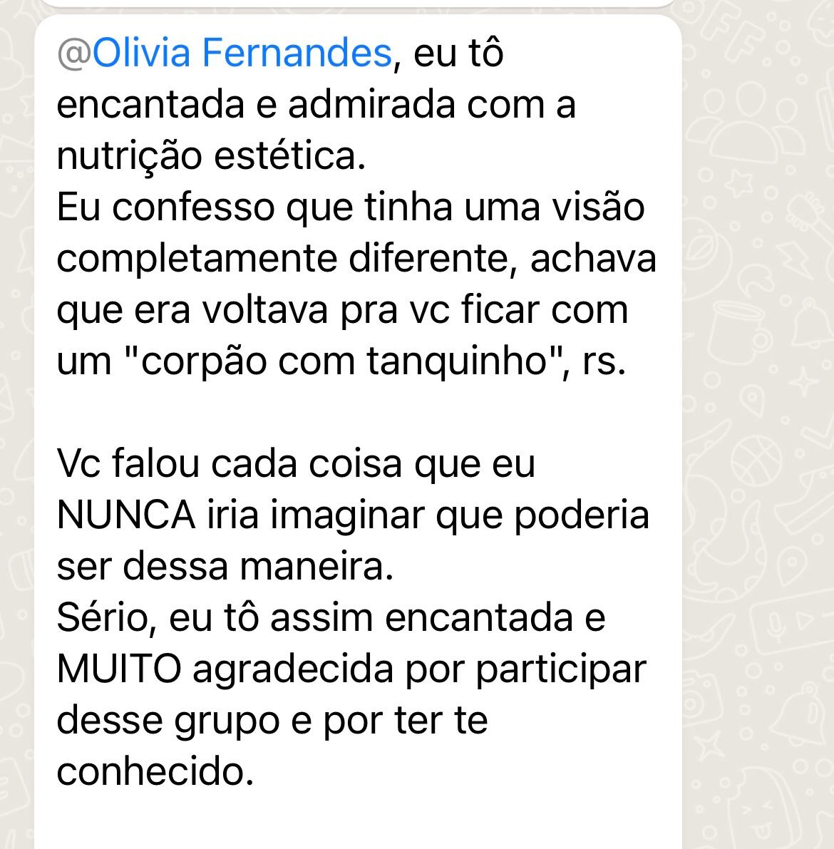 Depoimento real de aluna 10